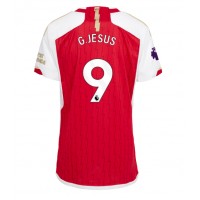 Koszulka piłkarska Arsenal Gabriel Jesus #9 Strój Domowy dla kobiety 2023-24 tanio Krótki Rękaw